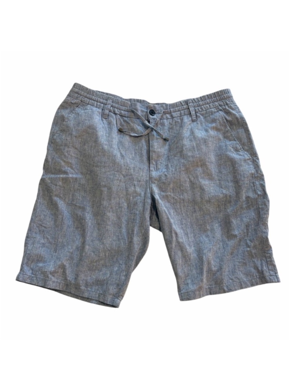 LC Waikiki Men’s Blue Flat Front Shorts Drawstring Casual Size 36